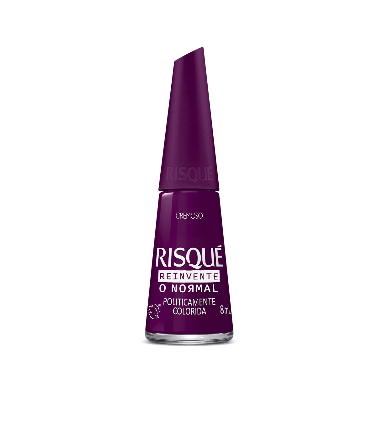 Esmalte Cremoso Politicamente Colorida Risqué Reinvente O Normal Frasco 8ml