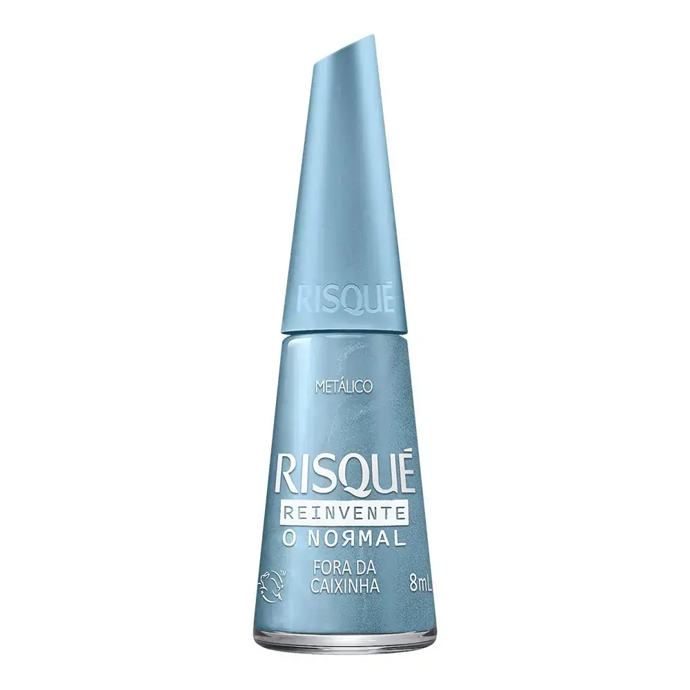 Esmalte Metálico Fora Da Caixinha Risqué Reinvente O Normal Frasco 8ml