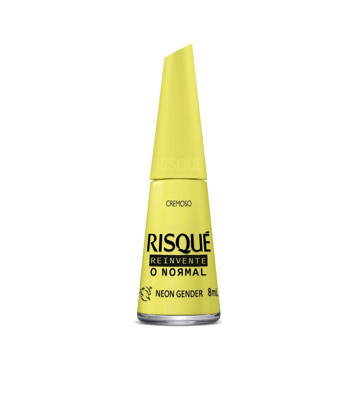 Esmalte Cremoso Neon Gender Risqué Reinvente O Normal Frasco 8ml