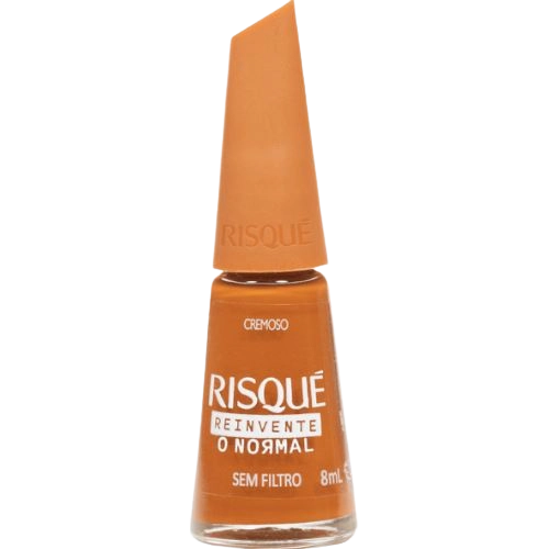 Esmalte Cremoso Sem Filtro Risqué Reinvente O Normal Blister 8ml