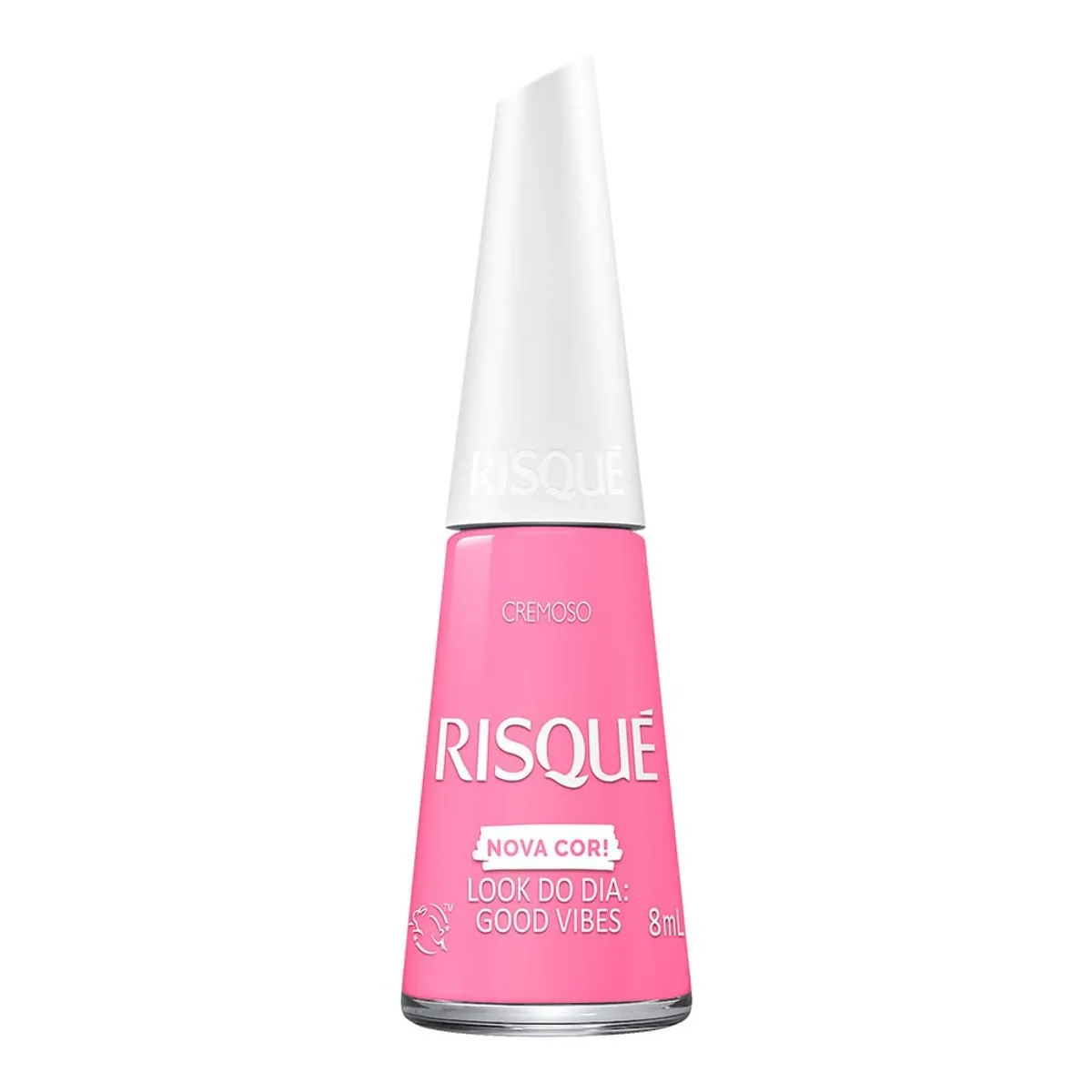 Esmalte Cremoso Look Do Dia: Good Vibes Risqué Frasco 8ml