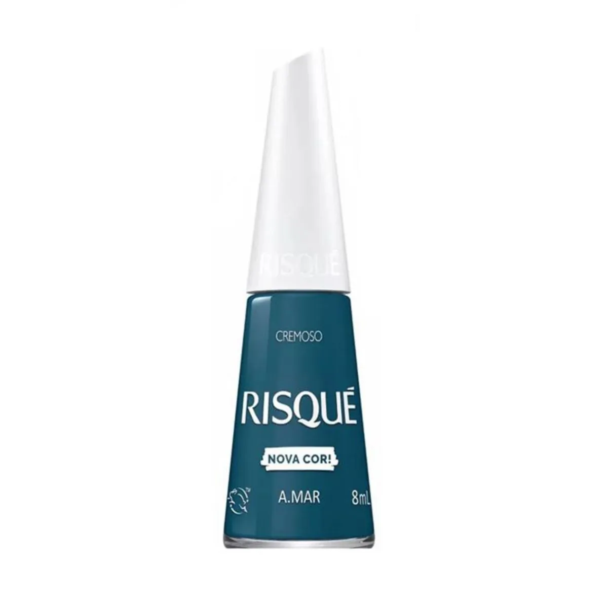 Esmalte Cremoso Ultrabrilho A.mar Risqué Blister 8ml
