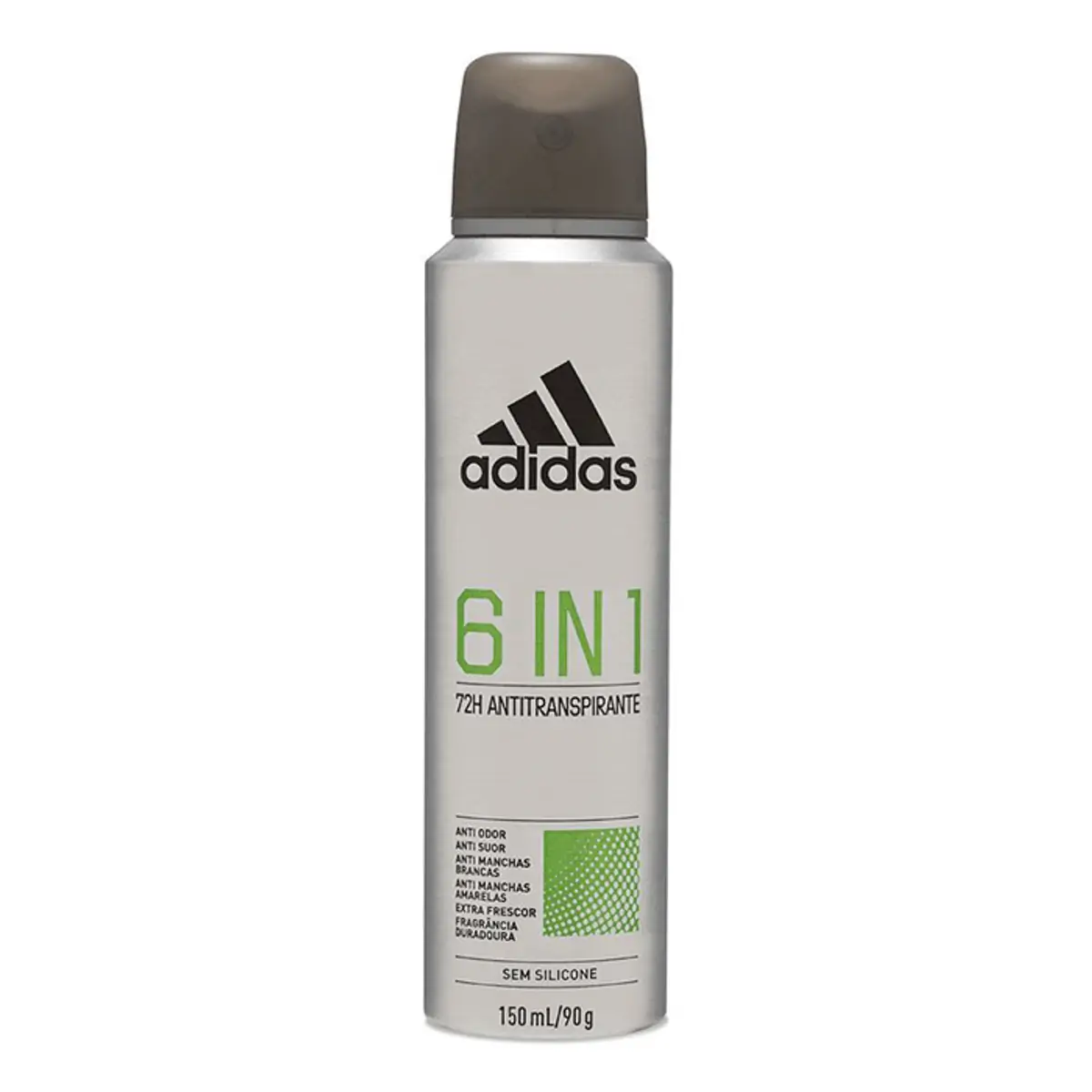 Antitranspirante Aerossol 6 In 1 Adidas 150ml Spray