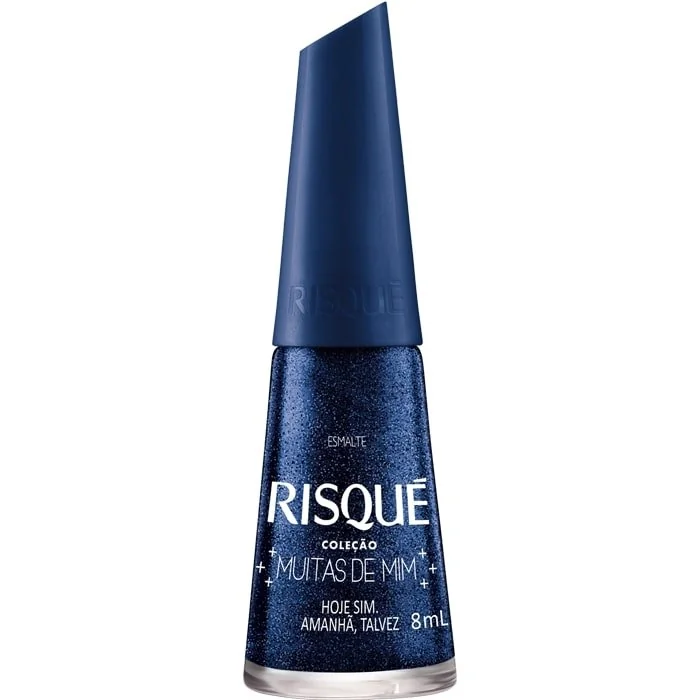 Esmalte Metálico Hoje Sim, Amanhã Talvez Risqué Voltei Blister 8ml