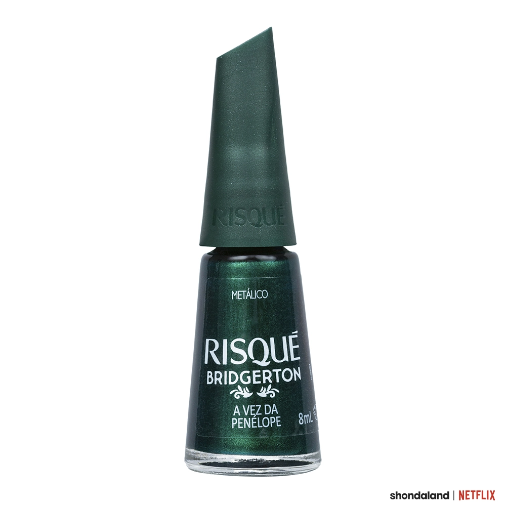 Esmalte Metálico A Vez Da Penélope Bridgerton Risqué Frasco 8ml