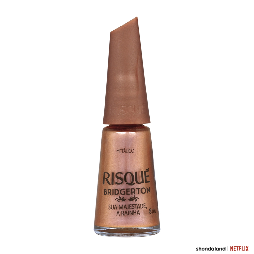 Esmalte Metálico Sua Majestade A Rainha Bridgerton Risqué Frasco 8ml