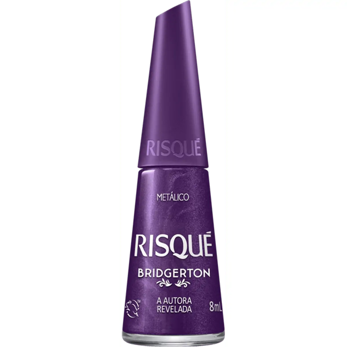 Esmalte Metálico A Autora Revelada Bridgerton Risqué Frasco 8ml