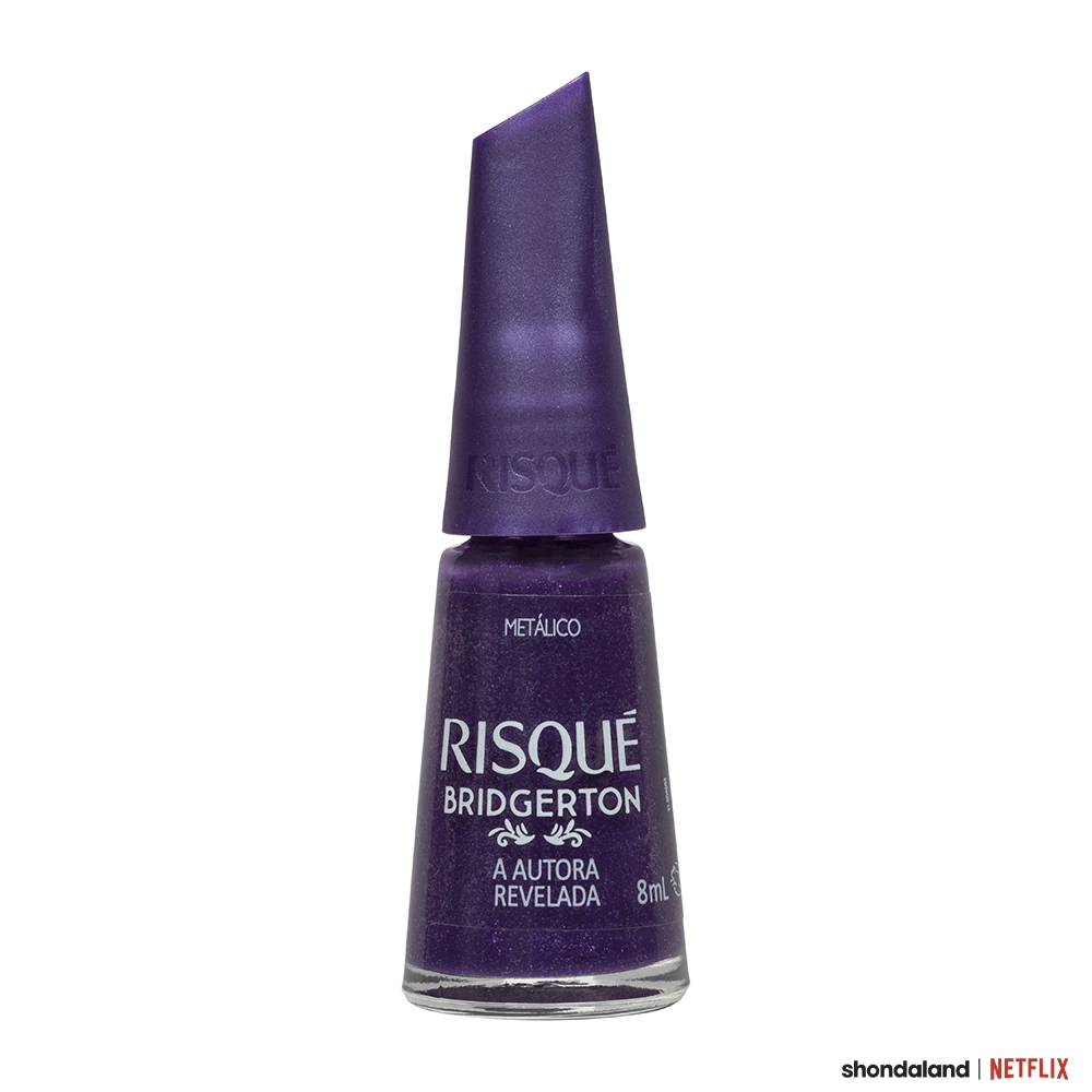 Esmalte Metálico A Autora Revelada Bridgerton Risqué Frasco 8ml