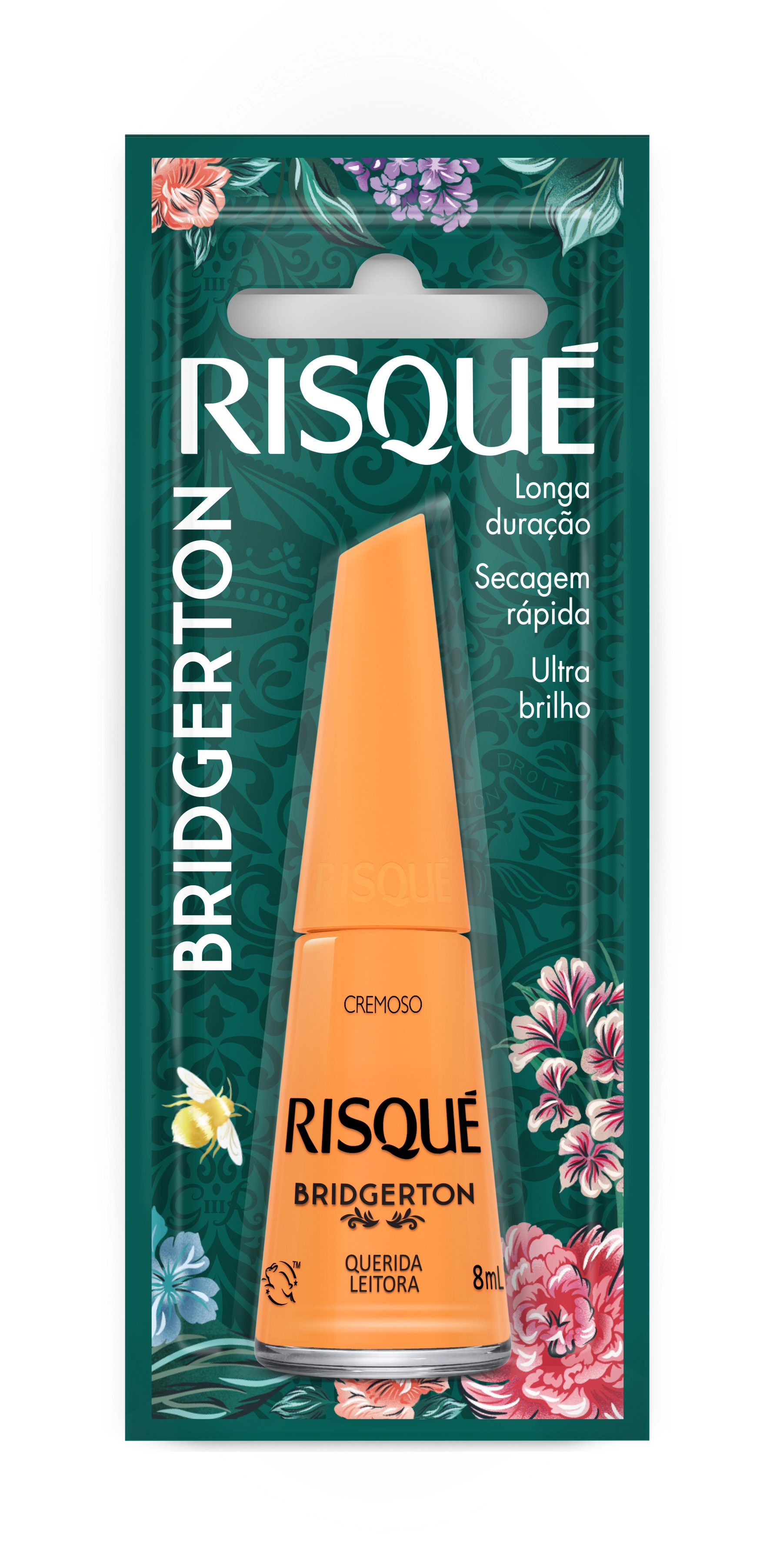 Esmalte Cremoso Querida Leitora Bridgerton Risqué Blister 8ml