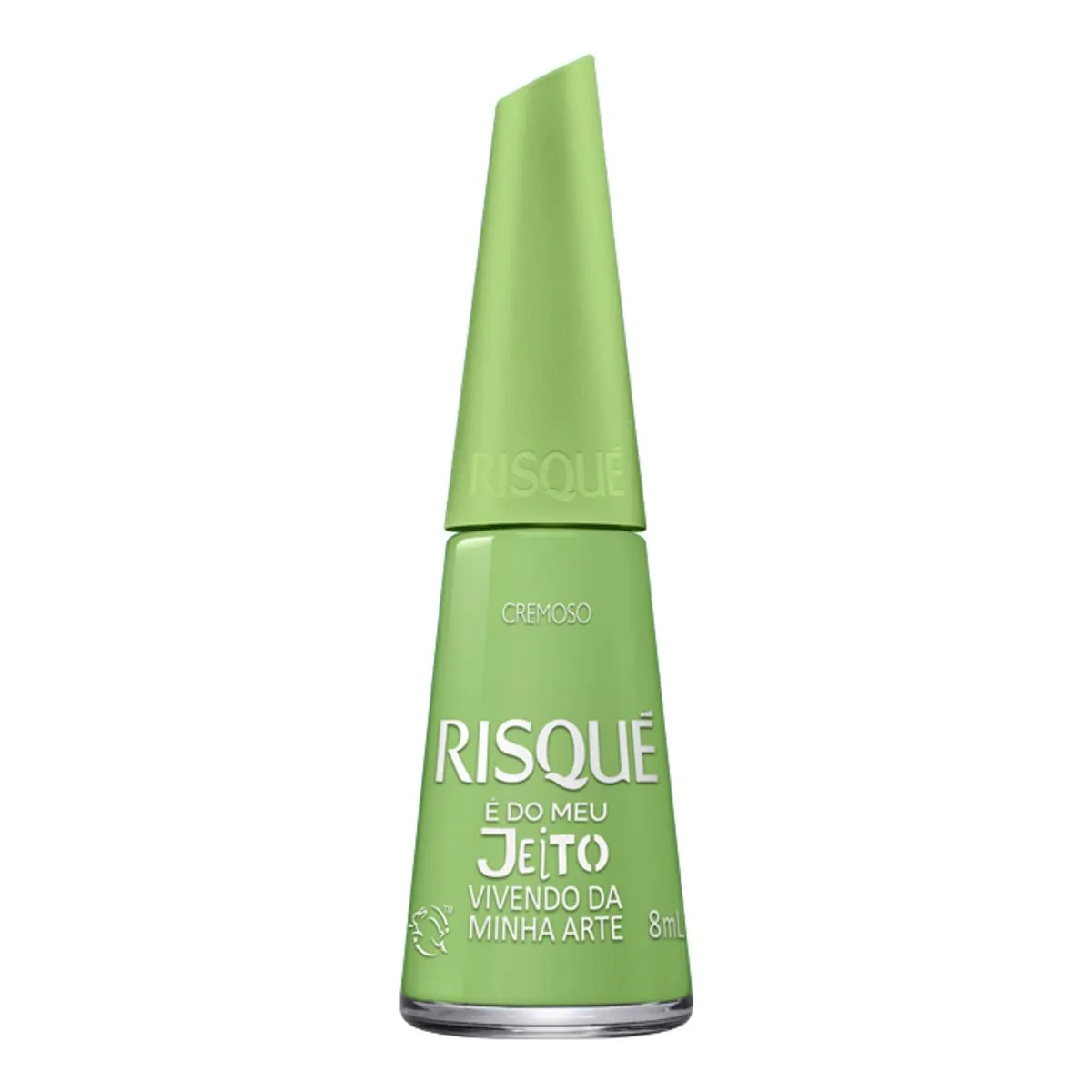 Esmalte Cremoso Vivendo Da Minha Arte Risqué é Do Meu Jeito Frasco 8ml