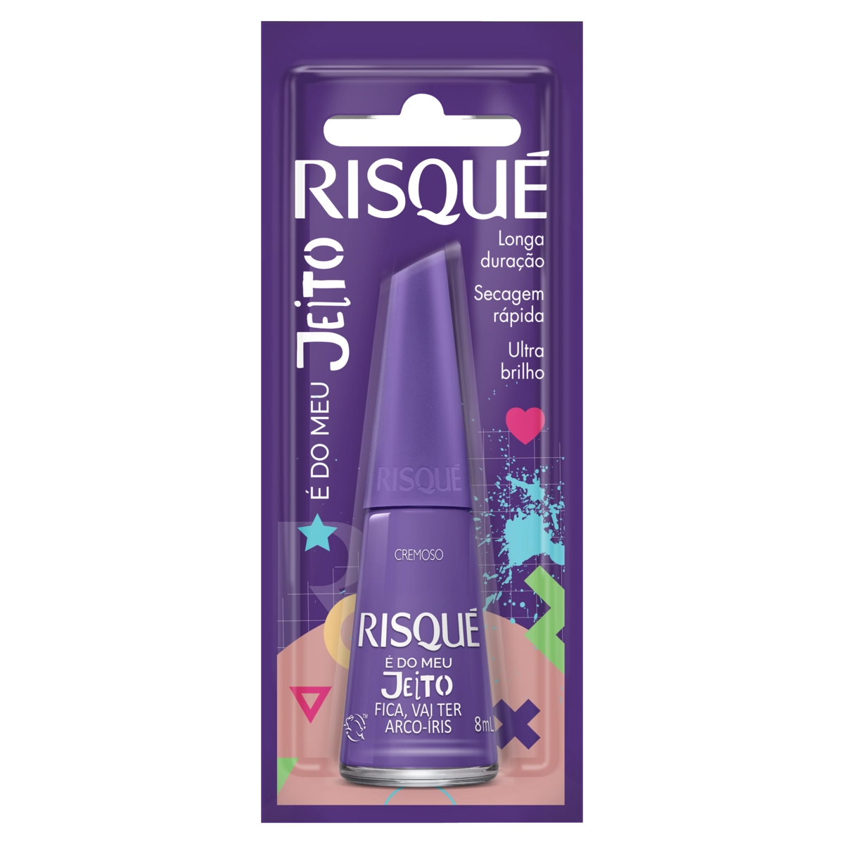 Esmalte Risque E Do Meu Jeito Reg 8ml