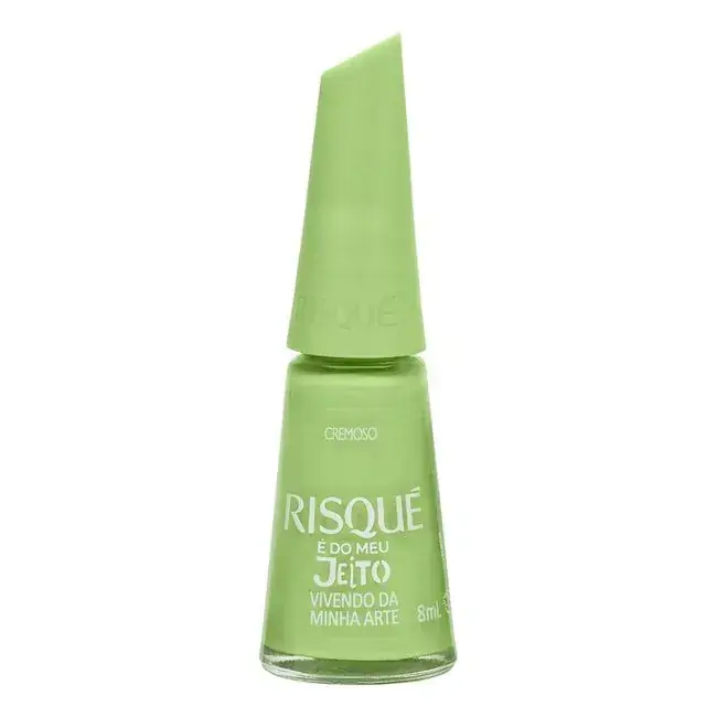 Esmalte Cremoso Vivendo Da Minha Arte Risqué é Do Meu Jeito Frasco 8ml