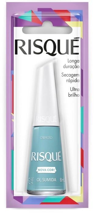 Esmalte Cremoso Oi, Sumida Risqué Nova Cor Blister 8ml
