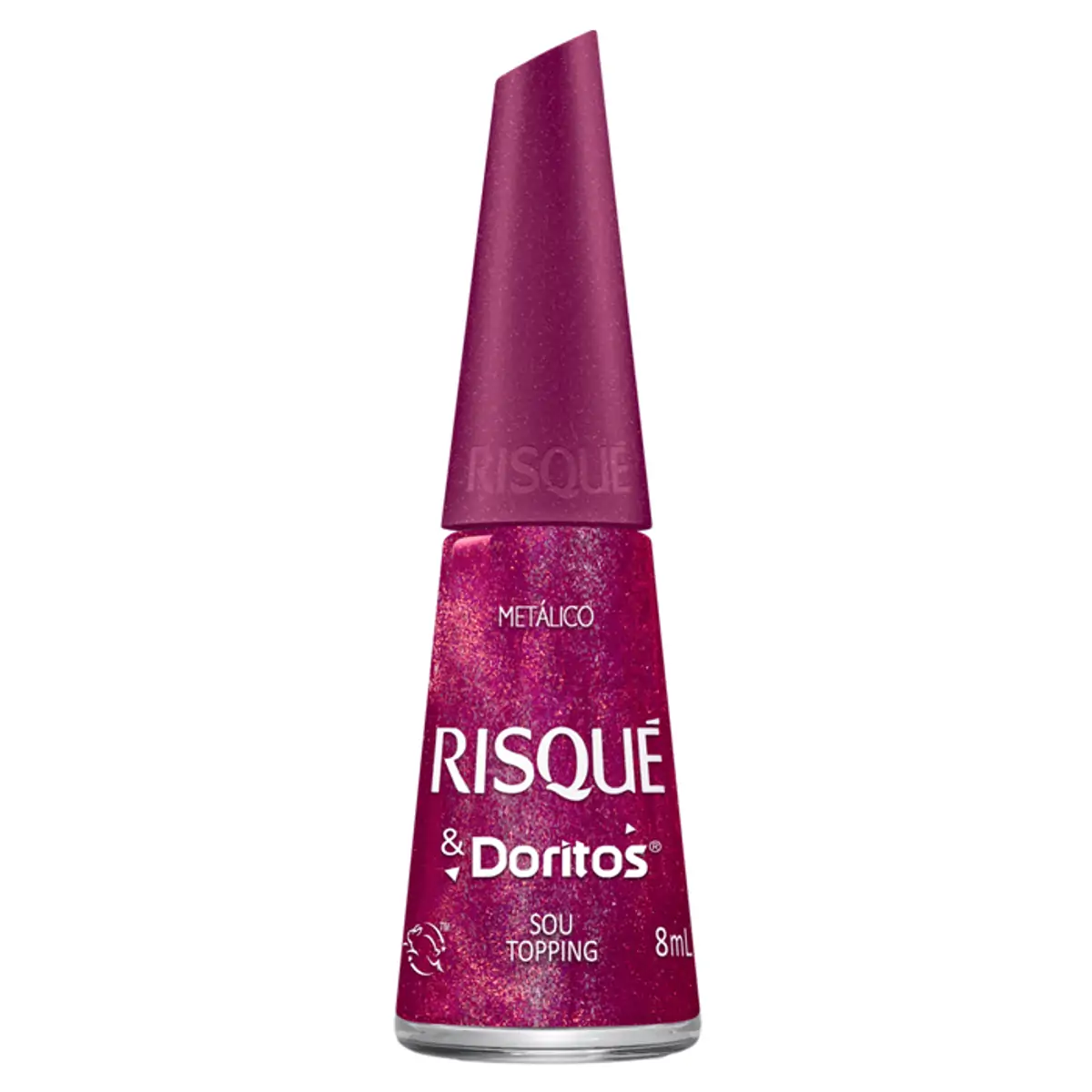 Esmalte Metálico Sou Topping Risqué Doritos Frasco 8ml