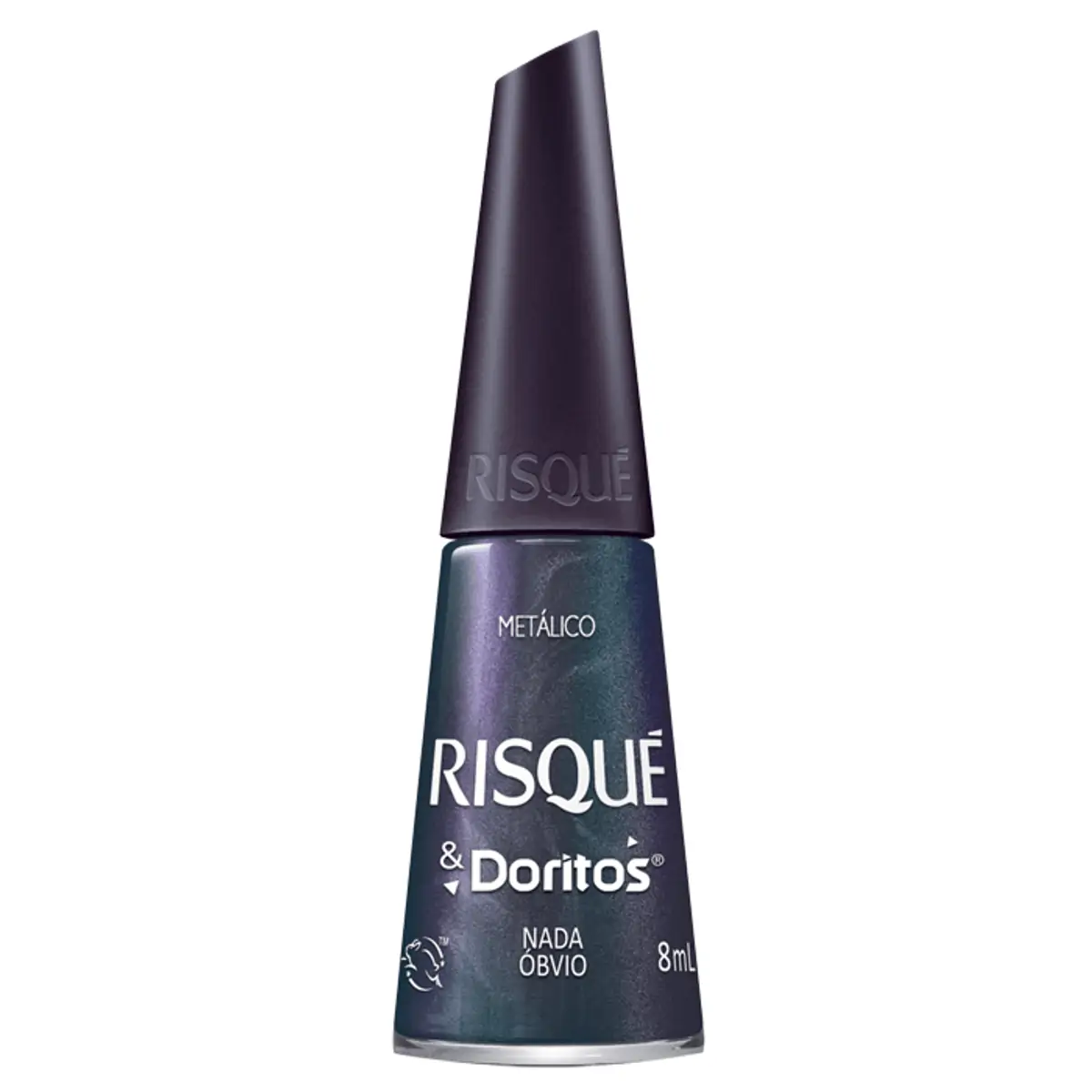 Esmalte Metálico Nada óbvio Risqué Doritos Frasco 8ml