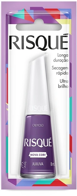 Esmalte Cremoso Jujuva Risqué Blister 8ml