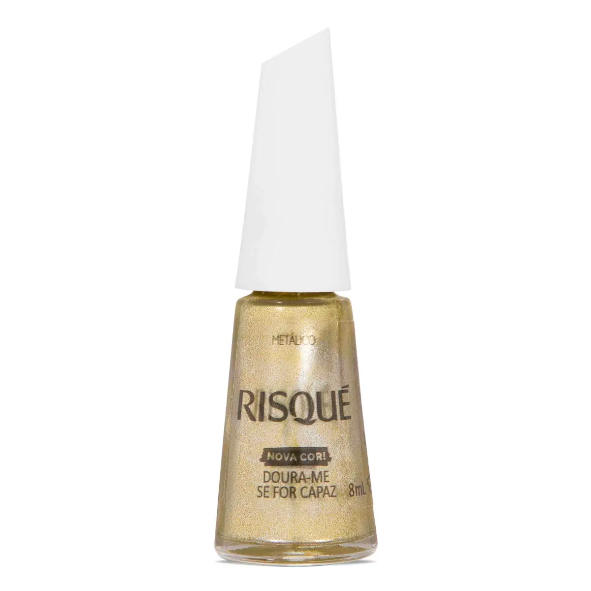 Esmalte Metálico Doura Me Se For Capaz Risqué Frasco 8ml