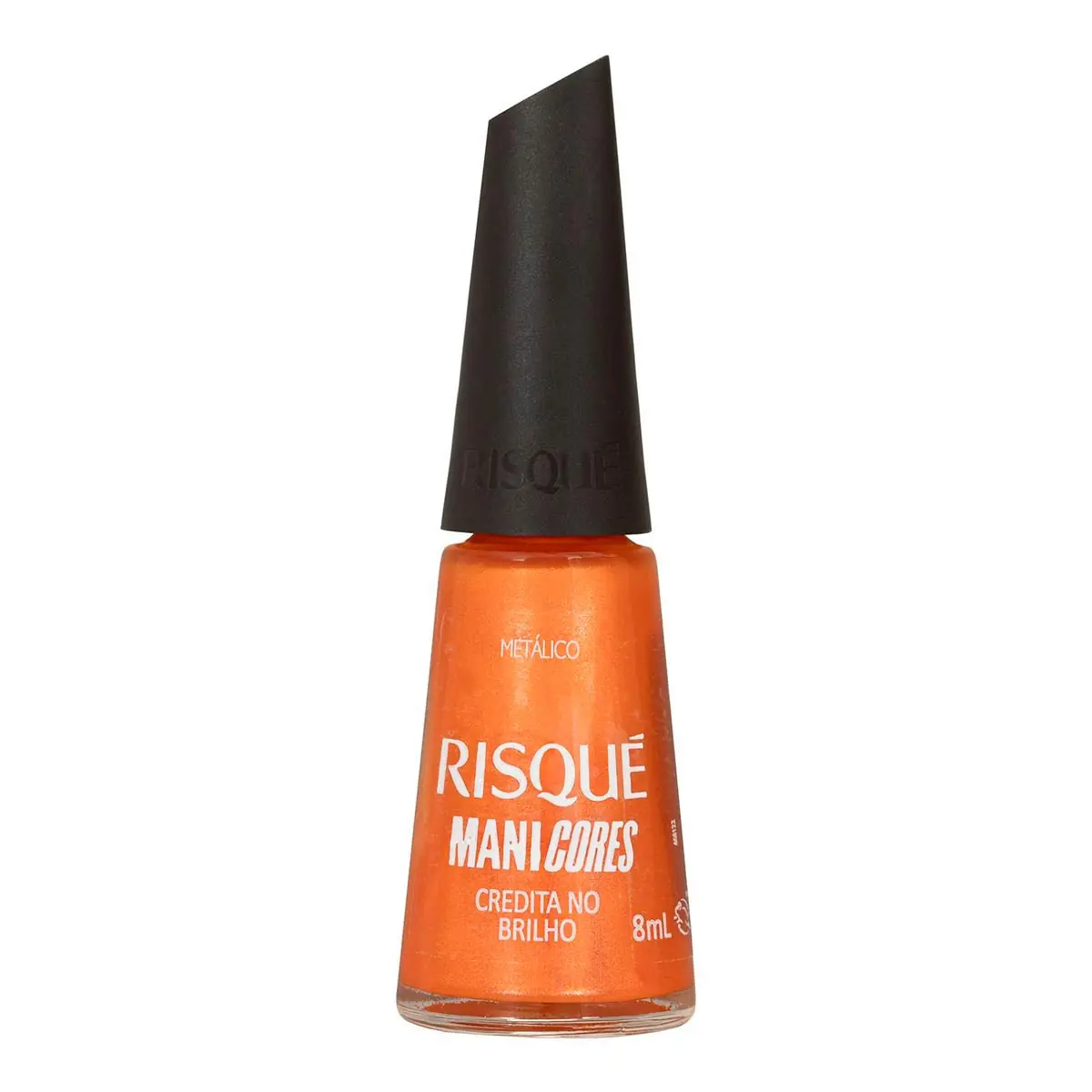 Esmalte Metálico Credita No Brilho Risqué Manicores Frasco 8ml