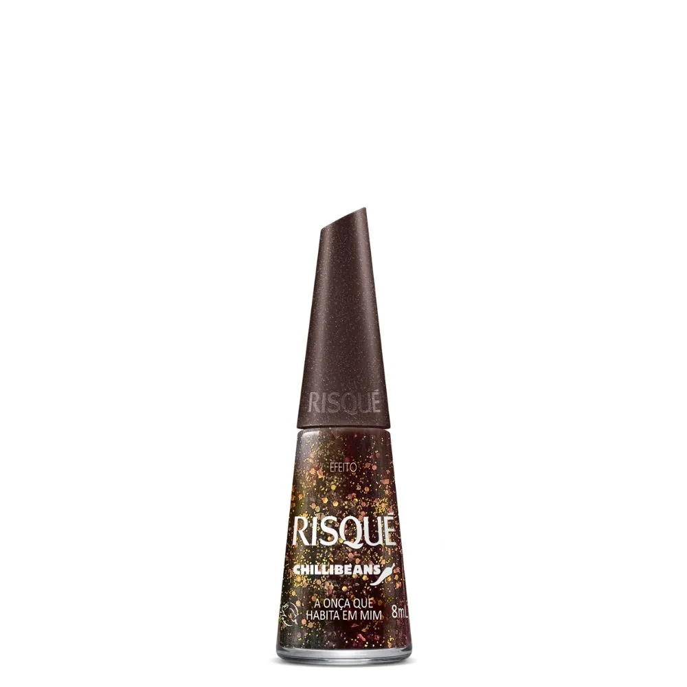 Esmalte A Onça Que Habita Em Mim Risqué Chilli Beans Frasco 8ml