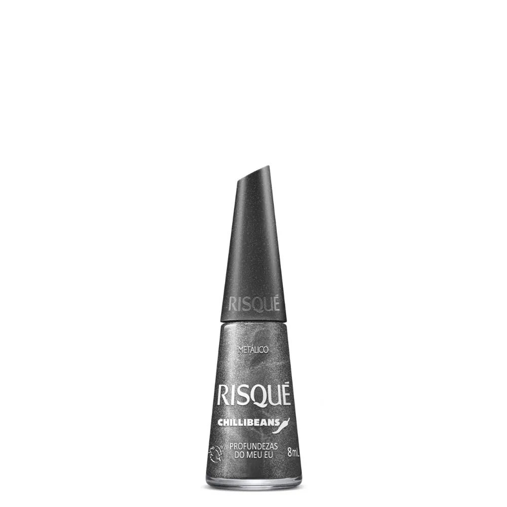 Esmalte Metálico Profundezas Do Meu Eu Risqué Chilli Beans Frasco 8ml