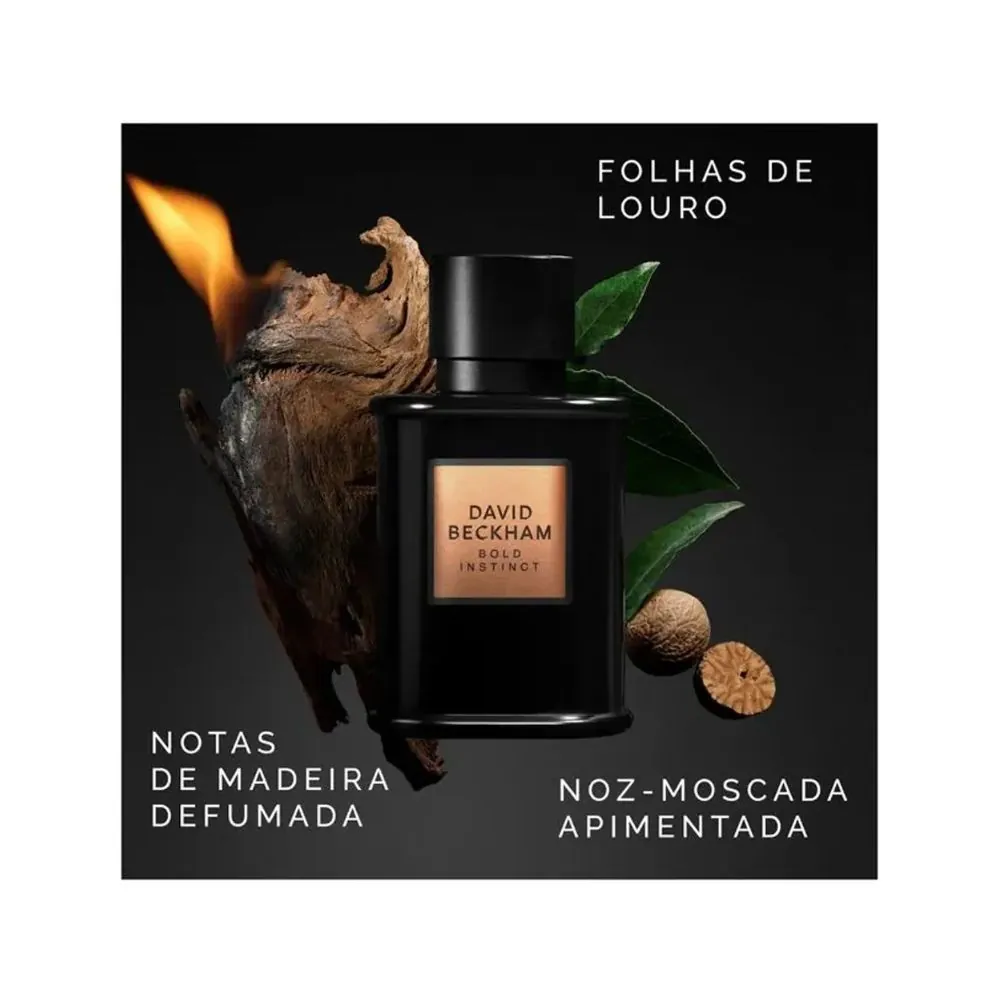 Kit Eau De Parfum Bold Instinct 75ml Nécessaire David Beckham