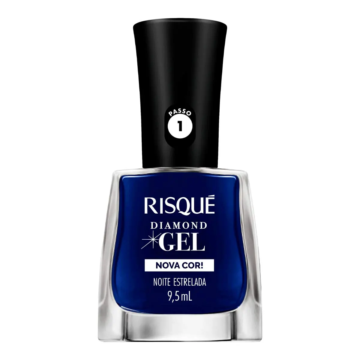 Esmalte Risque Cr Diamond Dgel Noite Estrelada 9,5ml