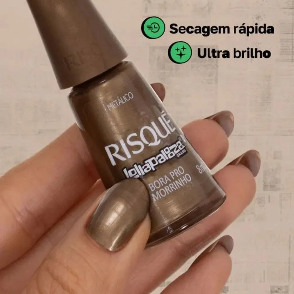 Esmalte Coty Risque Mt Bora Pro Morrinho 8ml