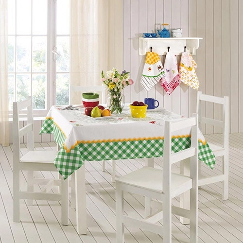 Toalha De Mesa Quadrada 140x140cm On Collor Lepper