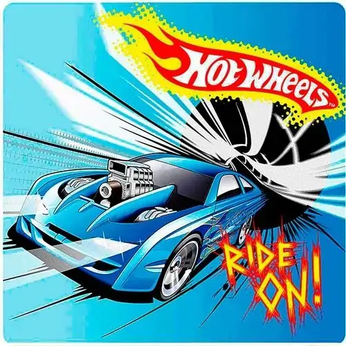 Toalha Magica Hot Wheels 30/30 Cm