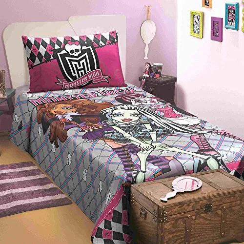 Edredom Monster High 150x220cm 1 Peça Lepper