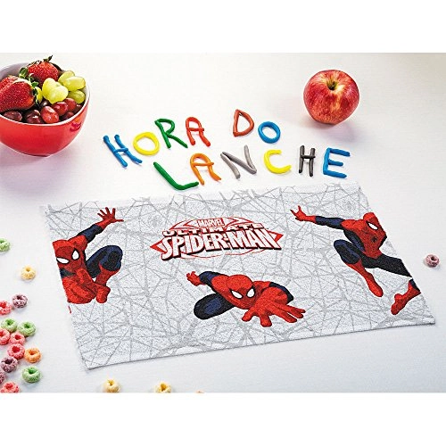 Toalha De Lancheira Estampada Homem Aranha Lepper