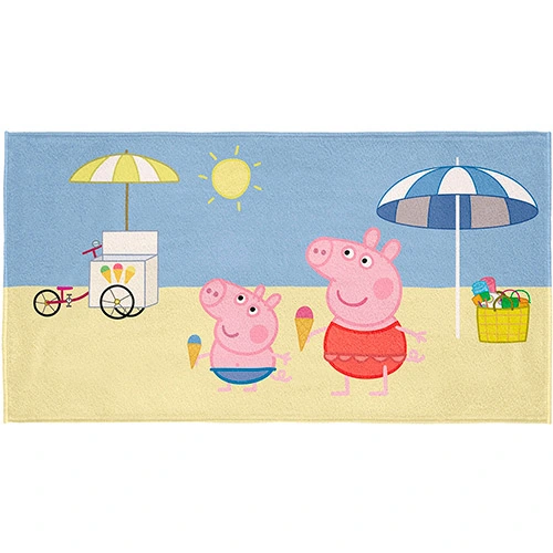 Toalha De Banho Infantil Peppa Pig Lepper