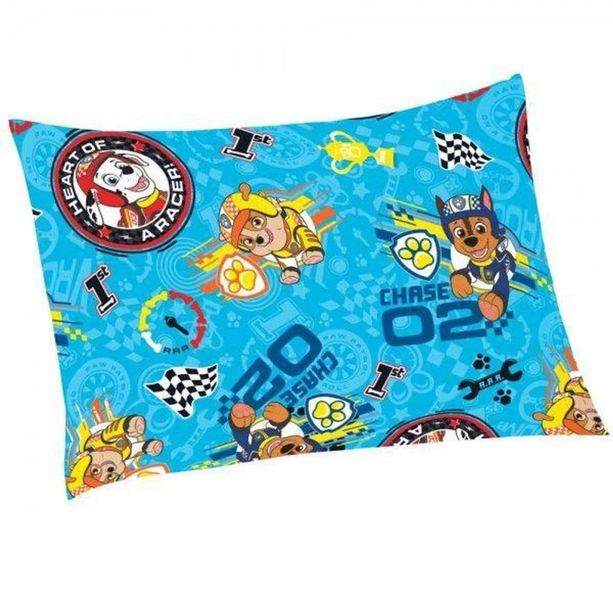 Fronha Microfibra De Poliester Avulsa Estampada Patrulha Canina Menino 50 Cm X 70 Cm Com 1 Peca 78