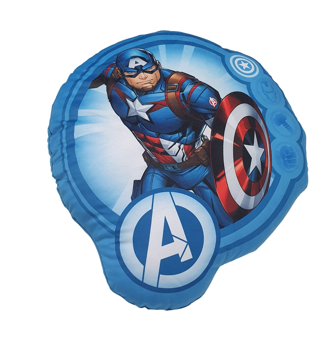 Almofada 38x40 Avengers Capitao America Lepper