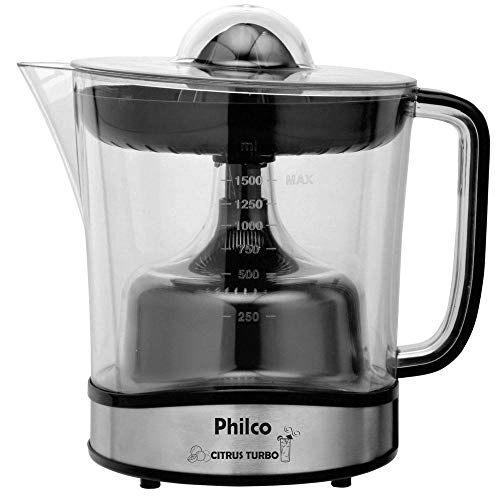 Espremedor De Frutas Philco Citrus Turbo Preto