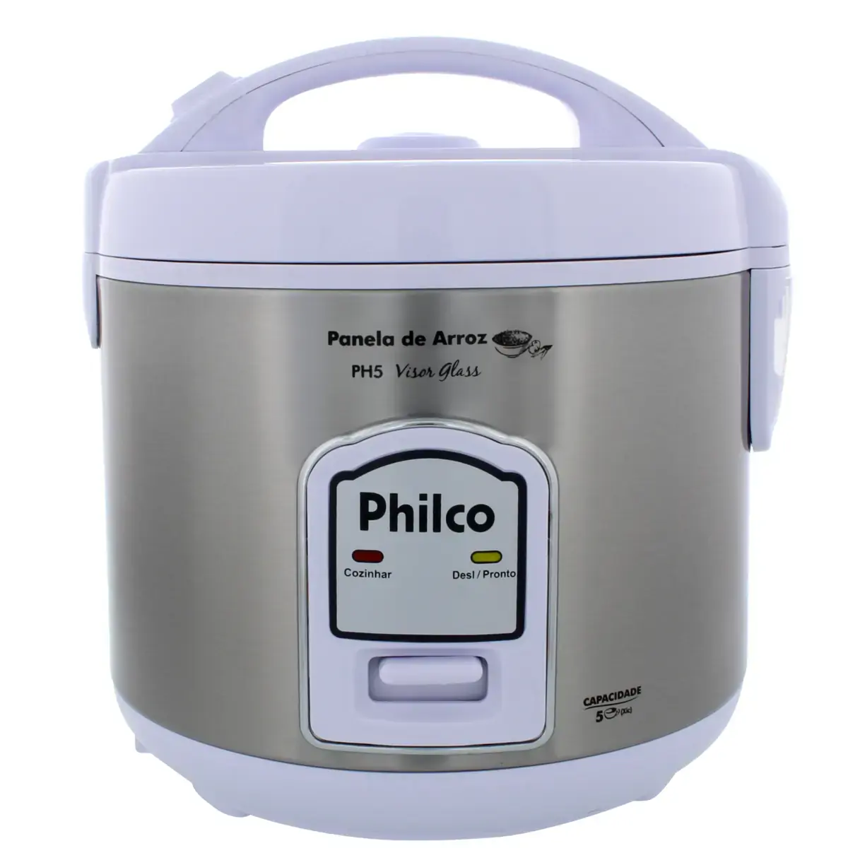Panela De Arroz Elétrica Ph5 Visor Glass Br Philco 127v