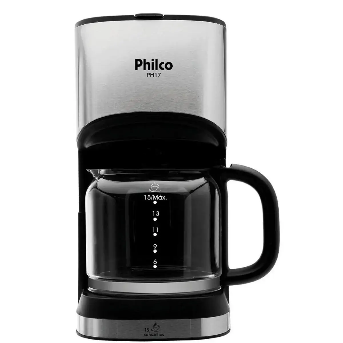 Cafeteira Elétrica PHILCO Preto PH17 15 Chícaras 220V