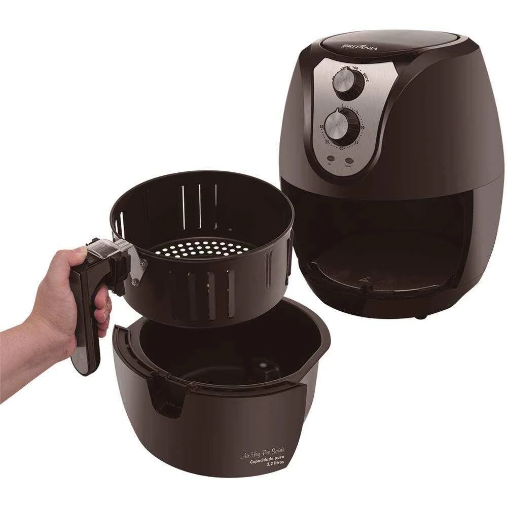 Fritadeira Air Fry Pro Saude N 220v Novo 063802027 Britania
