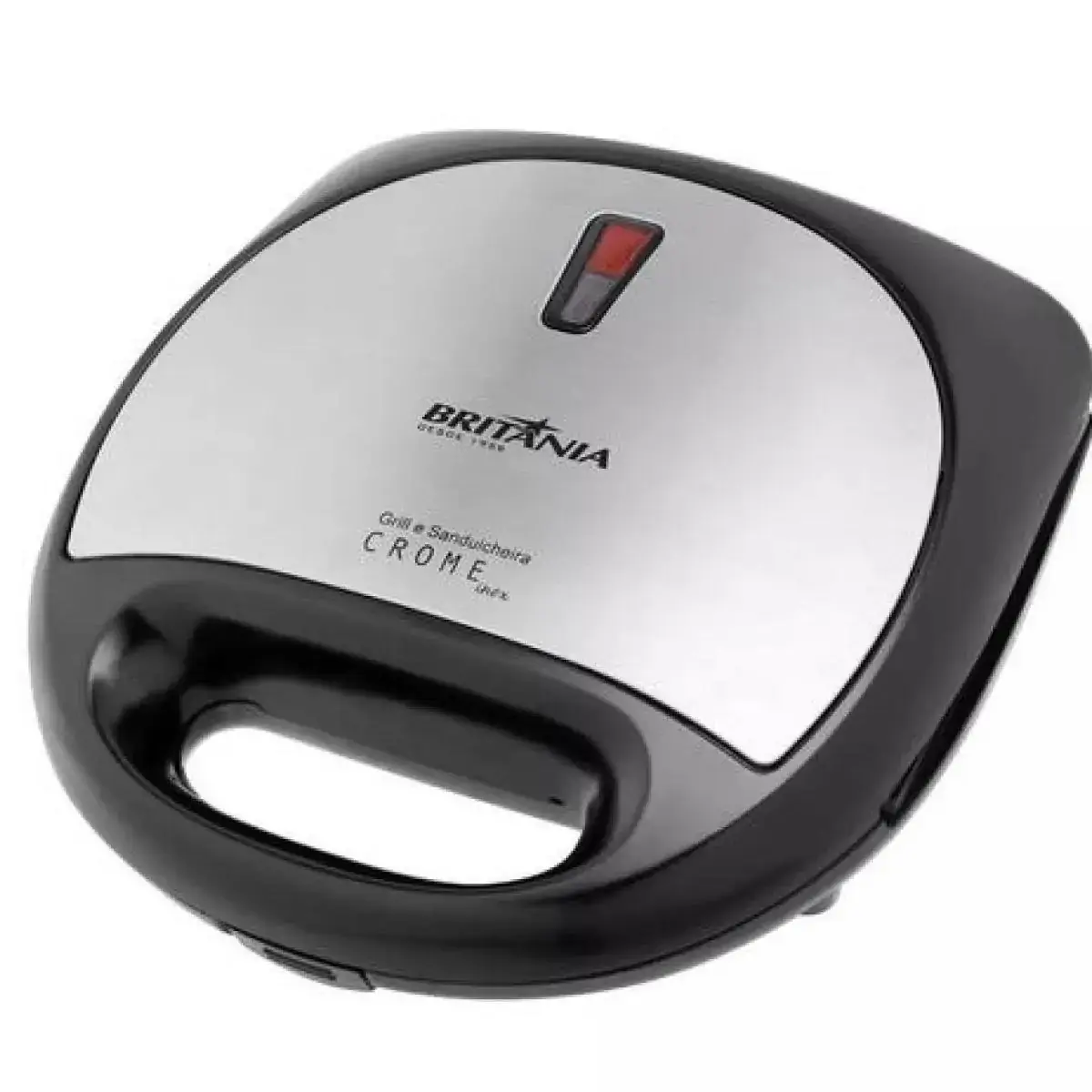 Sanduicheira Grill BRITÂNIA Crome Inox 220V