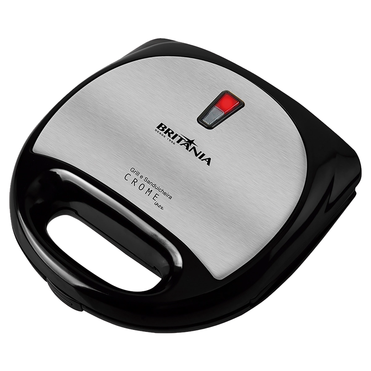 SANDUICHEIRA GRILL BRITANIA CROME INOX - 64001069