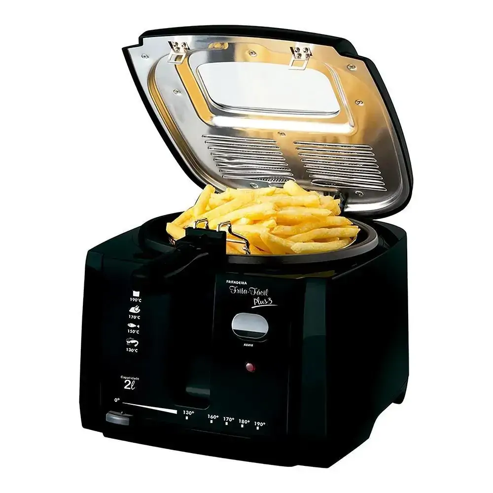 Fritadeira Britânia FRITA FACIL PLUS 3, Preto - 110V