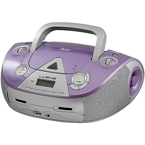 Som Portátil Philco PB126L, 4W RMS, MP3, USB - Lavanda