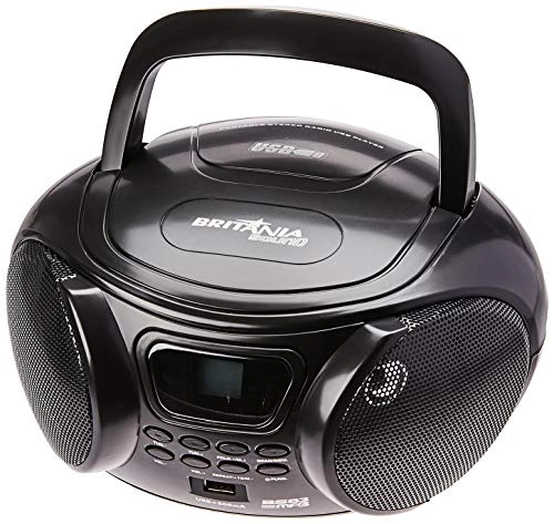 Radio Britania Sound Bs83 Mp3 Preto Un