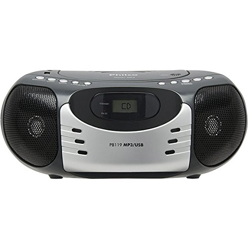 Som Portátil Philco Am/fm Com Cd/mp3 Player Entrada Usb