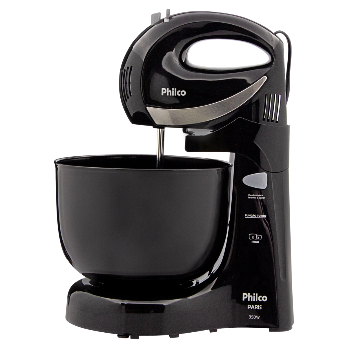 Batedeira Philco Paris, 4 Velocidades, Preto - 220V