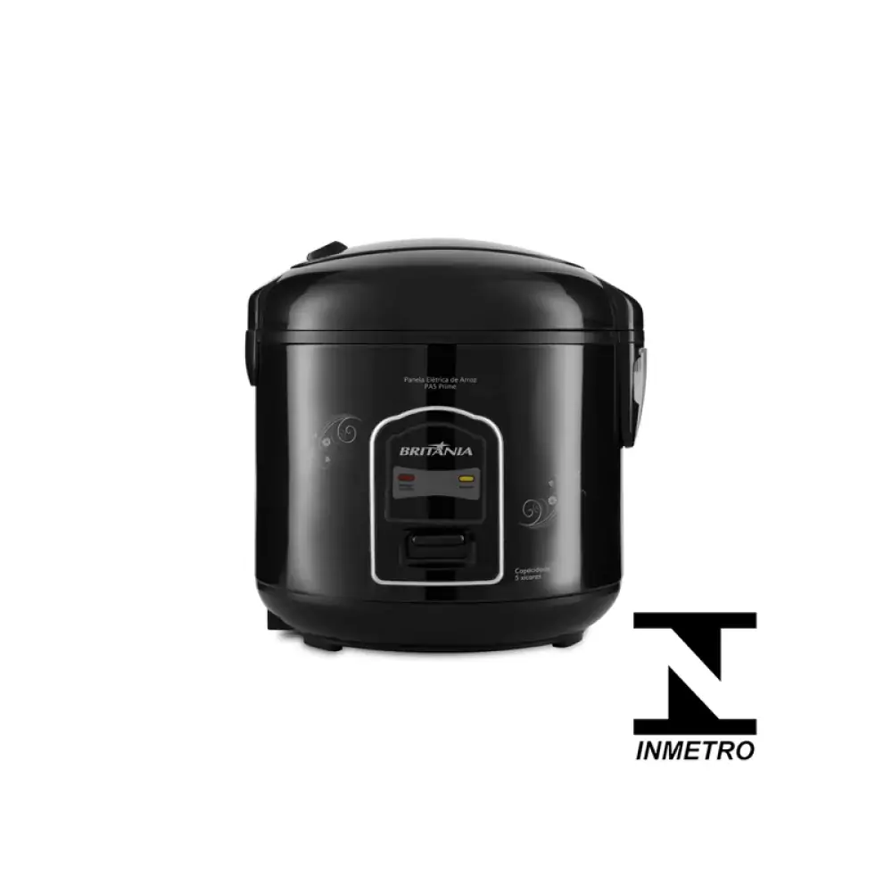 Panela de Arroz PA5 Prime Preta 400W Britânia 220V