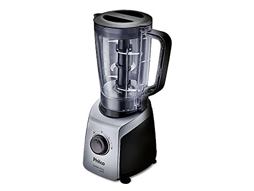 Liquidificador Philco Samurai 1,7l 2 Velocidades Preto/prata 800w