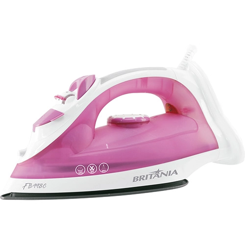 Ferro à Vapor Britânia Fb998c Lilás/branco
