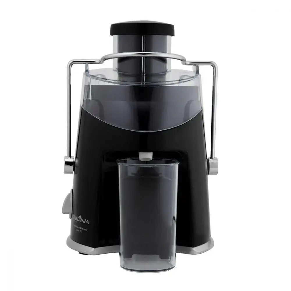 Centrífuga 400w Com 2 Velocidades Britânia Juicer 700 Preta 127v
