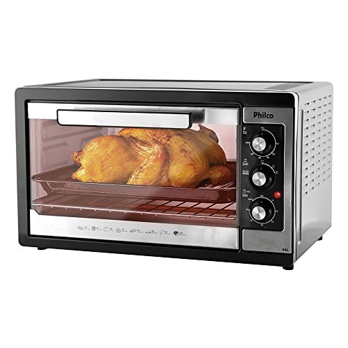 Forno Elétrico Philco 46L, 1500W de Potência, Temperatura de 90 a 230°C, Timer - 110V